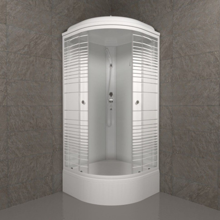 Душевая кабина Тритон Щ0000061848  Полосы 90*90 В (ДН4)