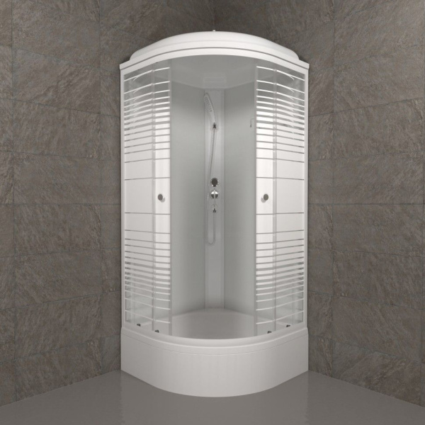 Душевая кабина Тритон Щ0000061848  Полосы 90*90 В (ДН4)