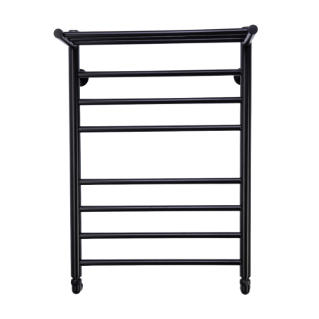 Полотенцесушитель водяной Comfysan Люси (Luce) W-8 80/40 с полкой, черный