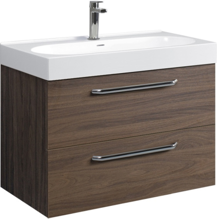 Тумба под умывальник Belux Стокгольм НП 80-02 Орех Карини натуральный