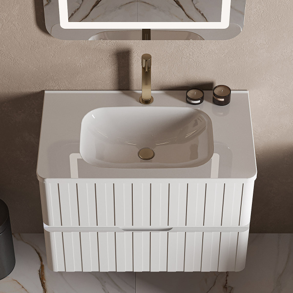 Умывальник Терра-Лайт ТЛ-800 Белый (1)