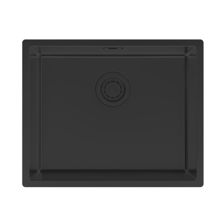 Мойка Paulmark LASSAN 54 UNI LA54-MBN 540х440х200 мм, нержавеющая сталь, матовый черный