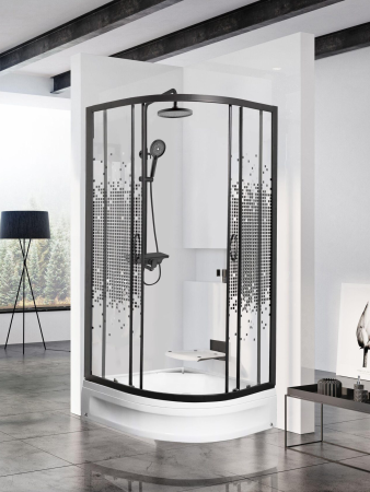 Душевой уголок МОНОМАХ МОНОМАХ ДУ 90/180 МЗ BL