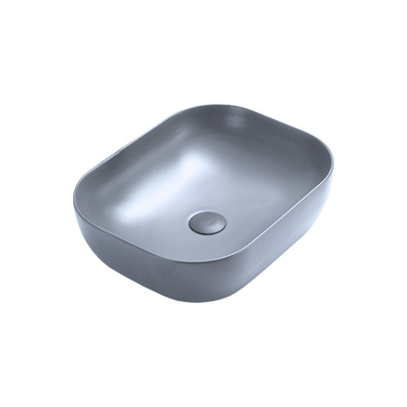 Раковина керамическая Vincea VBS-101MO, 505х405х140, накладная, цвет океан матовый