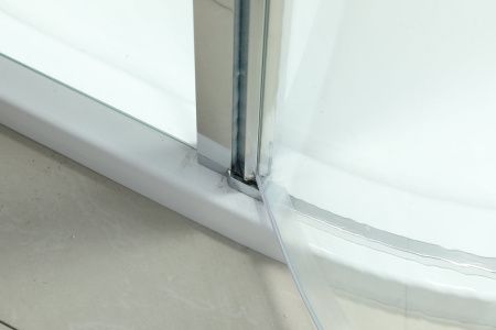 Душевой уголок Roxen Doha 55080-90 (90х90) стекла прозрачные/профиль хром