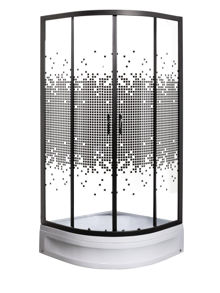 Душевой уголок МОНОМАХ МОНОМАХ ДУ 90/180 МЗ BL