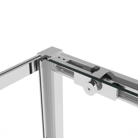 Душевой уголок Vincea Slim Soft VSR-1SS8010CL, 1000*800, хром, стекло Прозрачный