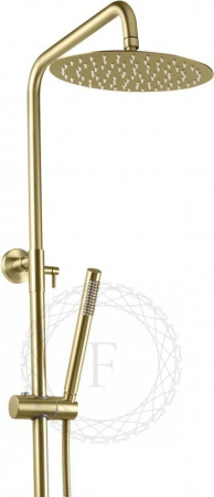 Душевая система FILARETE FL2050 с термостатом (Матовое золото)