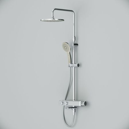 Душевая система AM.PM Inspire 2.0 F0750A500 ShowerSpot с термостатом