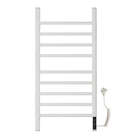 Полотенцесушитель электрический WONZON & WOGHAND, Белый матовый (WW-AL409-MW)