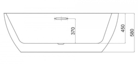 Акриловая ванна Rea PORTO WHITE REA-W0650 с сифоном