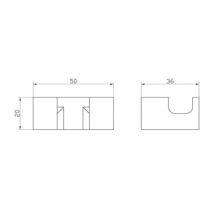 Двойной крючок для ванной WONZON & WOGHAND, Хром (WW-9525)