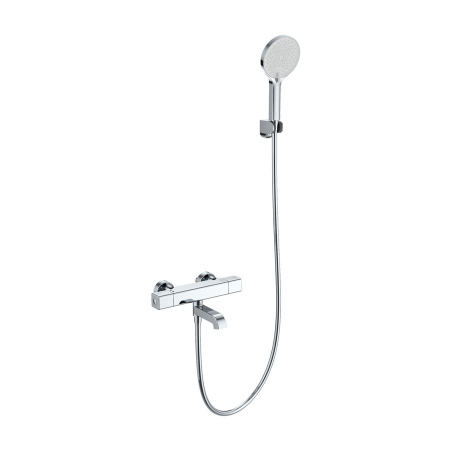 Смеситель для ванны с душем и термостатом WONZON & WOGHAND, Хром (WW-B2016-A1-CR)