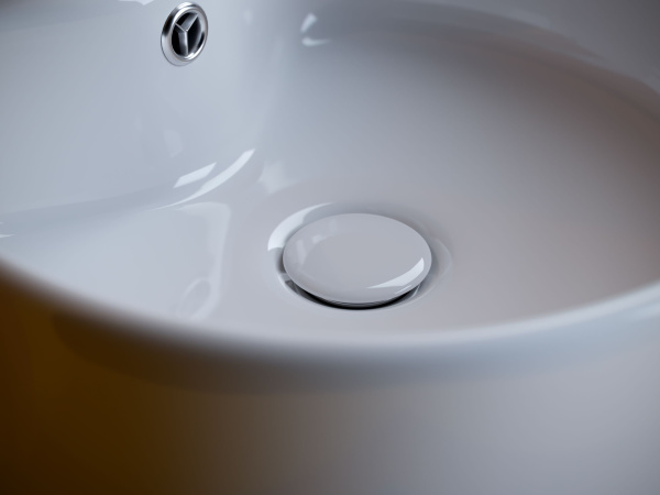 Умывальник чаша накладная круглая Ceramicanova Element 400*400*150мм, Белый, CN5027