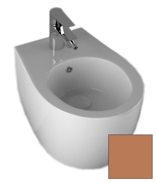 Биде ISVEA Sentimenti Neo подвесной  363*510*400 цвет коричневый матовый 10AR41010SV-2H