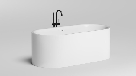 Ванна отдельностоящая Salini PERLA 170x80 покраска по RAL полностью, S-Sense, глянцевый 1049101GF