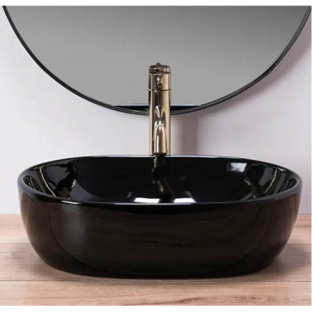 Умывальник Rea Amelia 48 Black U7411