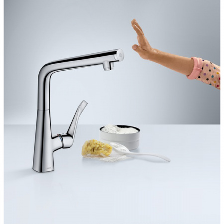 Смеситель для мойки Hansgrohe Metris Select 14883000