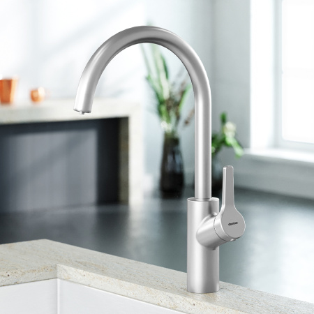 310721400  Eclipce Смеситель для кухни Damixa, с фильтрацией C - излив, никель