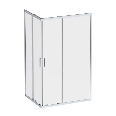 W90G-403-120290-MT Gem Душевое ограждение AM.PM прямоугольн.,раздвиж.двери 120x90 хром мат.,стекло прозрачное