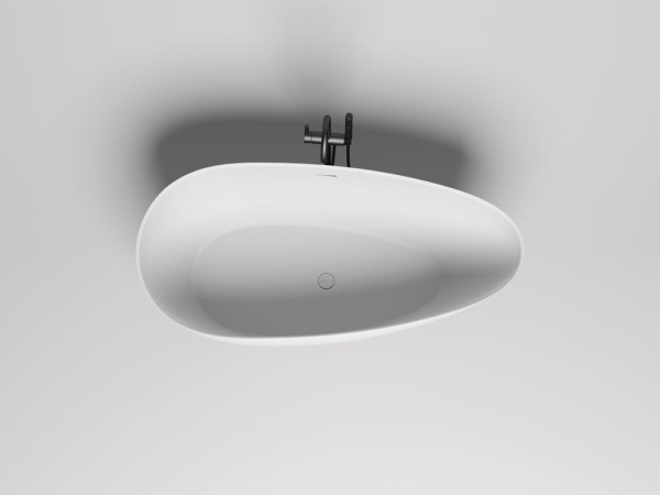 Ванна отдельностоящая Salini PAOLA 160x80 покраска по RAL полностью, S-Stone, матовый 1015203MF