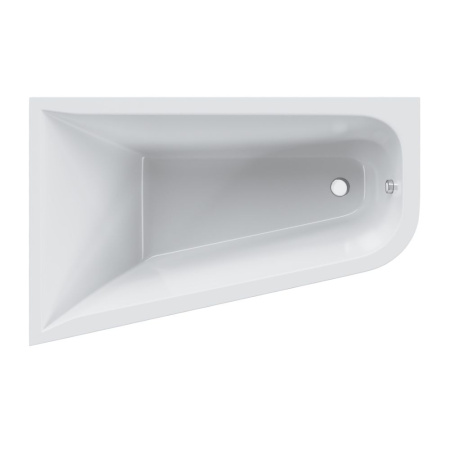 W72A-160L100W-A2 Ванна акриловая AM.PM spirit  ассиметричная 160x100, без слива/перелива, левосторонняя