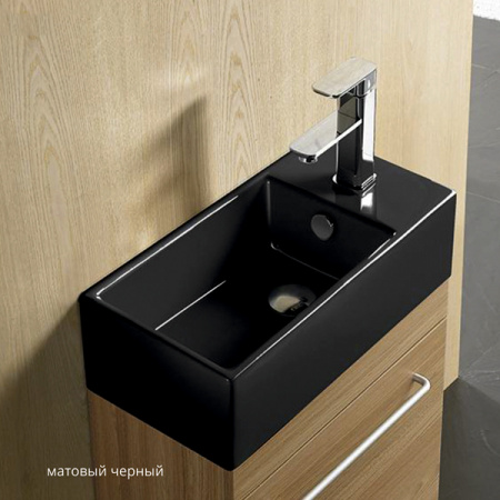 Раковина MELANA MLN-9048AMB (матовая черная)