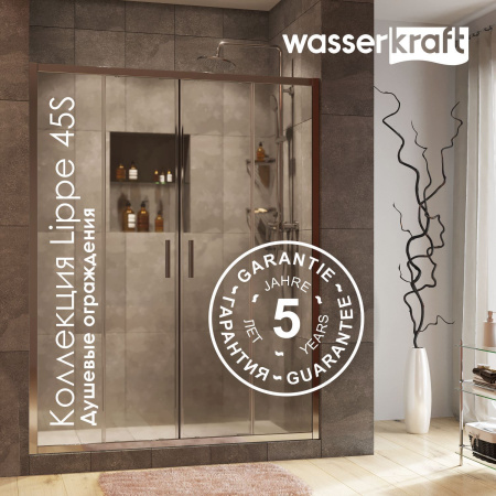 Душевой уголок WasserKRAFT Lippe 45S48