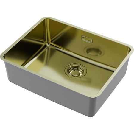 Кухонная мойка Omoikiri Omi 53-U/I Ultra-LG нерж. сталь/светлое золото 4997409