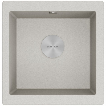 Мойка Paulmark GERA 50 PM104546-GR 460х450 ммх200 мм, IT-GRANIT, серый
