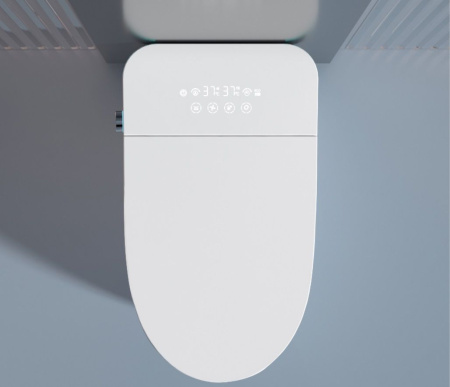 Унитаз CHIARA Smart напольный с дистанционным управлением Ceruttispa CT11167 (680x400x470)