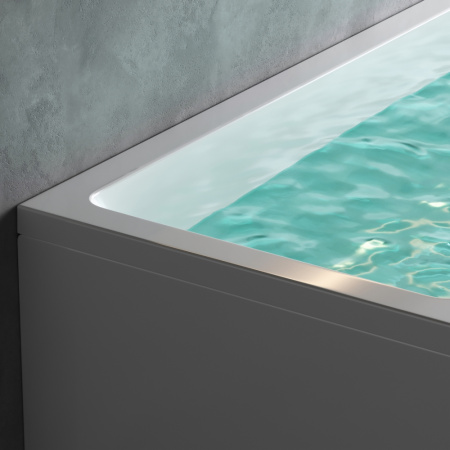 W93A-180-070W-A Gem, Ванна акриловая AM.PM 180x70 см