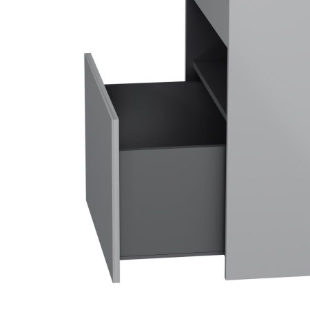 M8FFUX0601WG Func База под раковину AM.PM, 1 ящик (pull-out), 60 см, цвет белый глянец