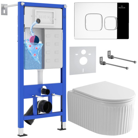 Комплект 6 в 1 Roxen StounFix Dual Fresh 968273 (состоит из: 710200, Santi 410280CH, 530200-01)