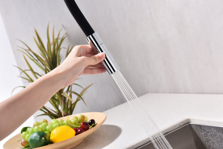 Смеситель для кухни Paulmark TORNADO To213402-CR, хром