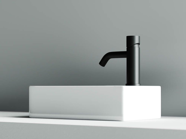 Умывальник подвесной прямоугольный Ceramicanova Element 375*215*100мм, Белый, CN5007