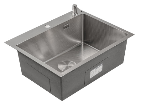 Кухонная мойка Roxen Snake 60 (текстурное покрытие)