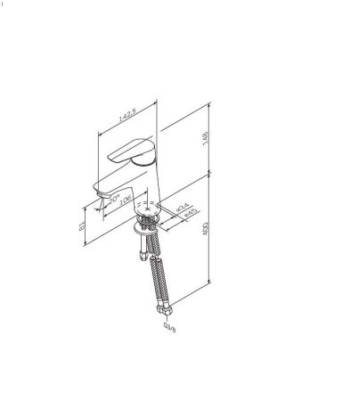 Смеситель для раковины AM.PM Joy F85E02100