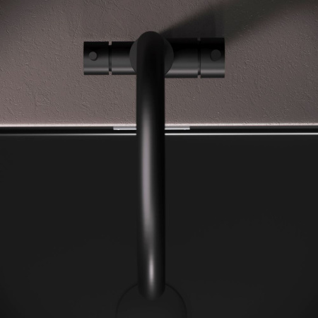 F85B07722 X-Joy S, Смеситель для кухни AM.PM с С-изливом с каналом для питьевой воды, черный