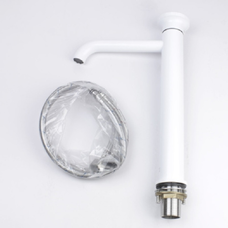 Смеситель для раковины Bronze de Luxe 9008W-R, белый/красный