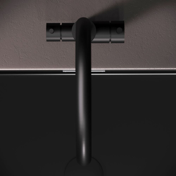 F85B07722 X-Joy S, Смеситель для кухни AM.PM с С-изливом с каналом для питьевой воды, черный