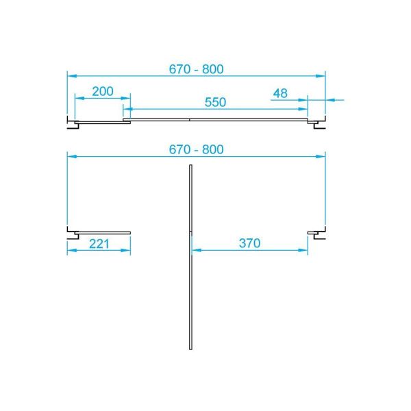 Душевая дверь RGW PA-02 NEW 41080207-11