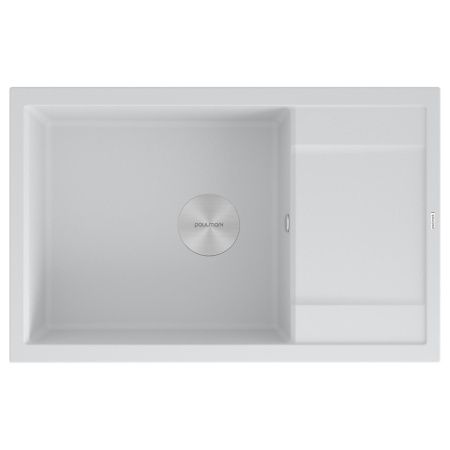Мойка Paulmark FLUGEN 60 PM317850-WH 500х780х200 мм, IT-GRANIT, белый