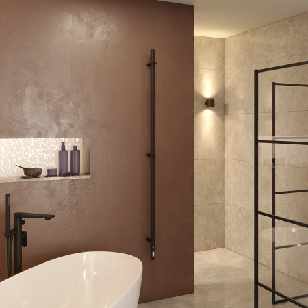 Стойка электро UNO круг1600 крашеный, RAL 9005 матовый