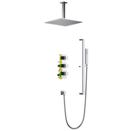 Встраиваемая душевая система с термостатом TIMO Selene SX-2229/00SM, хром