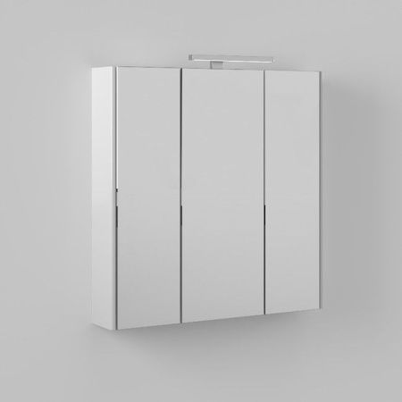 Шкаф зеркальный BRIZ Милана 80, 226 02-28080-00 00 БЕЛ