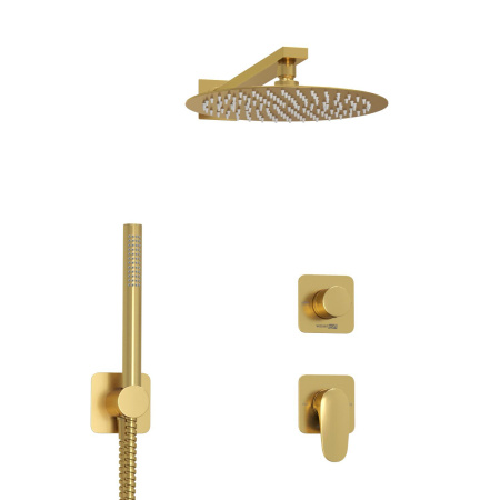 A3651.282.180.259.285.194.286  Встраиваемый комплект для душа WasserKRAFT с верхней душевой насадкой и лейкой