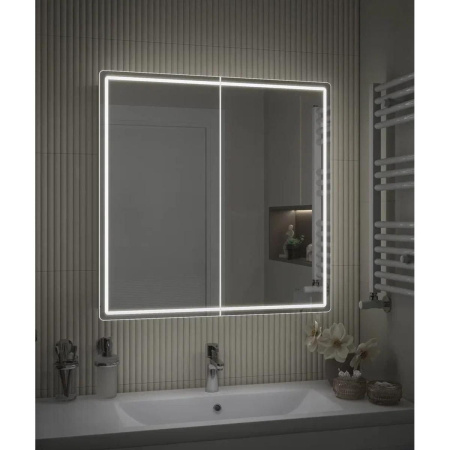 Зеркальный шкаф VIGO Geometry 118, 80 см