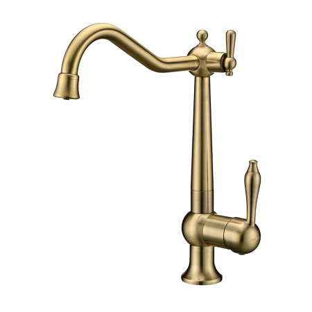 Смеситель для кухни Paulmark RETRO Re213226-BR, бронза