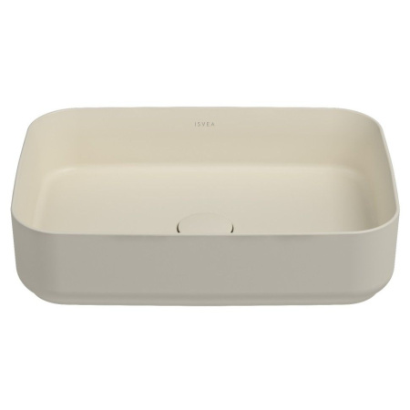 Раковина ISVEA Infinity накладная 500*360*120 цвет слоновая кость матовый 10NF65050SV-2K